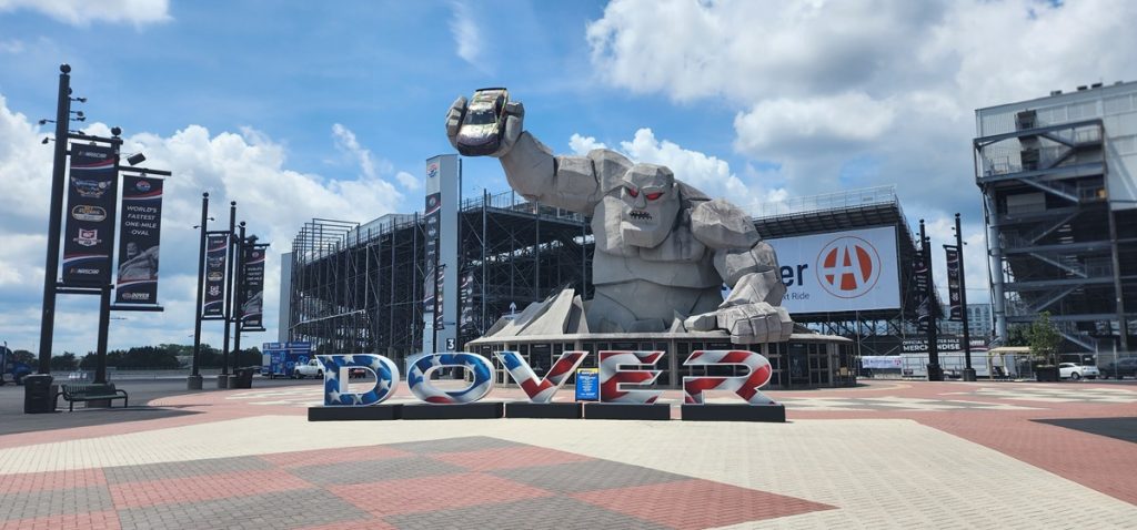 Dover Motor Speedway, known as the Monster Mile, is a historically challenging course for NASCAR drivers. l DBT PHOTO BY JENNIFER ANTONIK