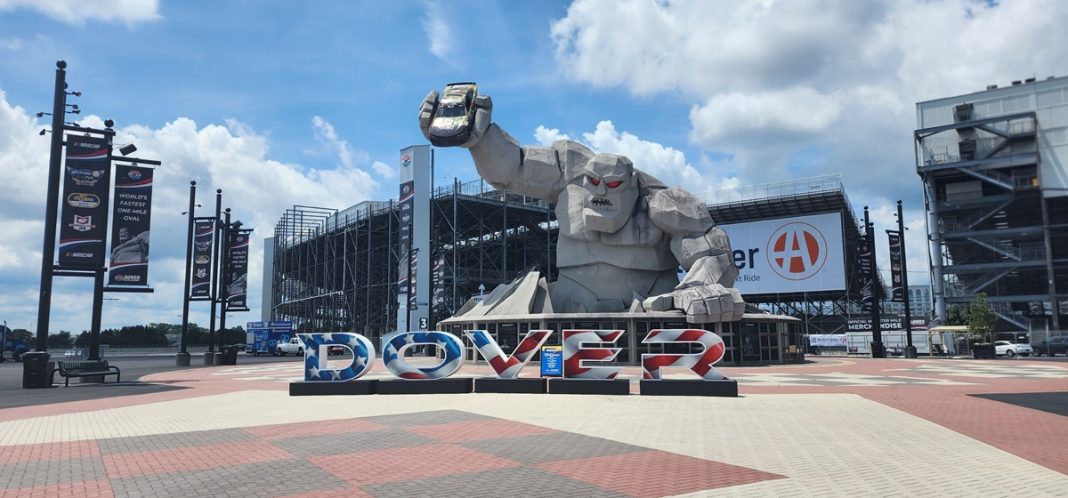 Dover Motor Speedway, known as the Monster Mile, is a historically challenging course for NASCAR drivers. l DBT PHOTO BY JENNIFER ANTONIK