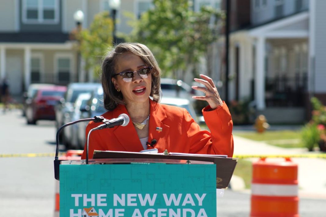 Lisa Rochester Infographic Blunt Rochester unveils ‘a new way home’ agenda
