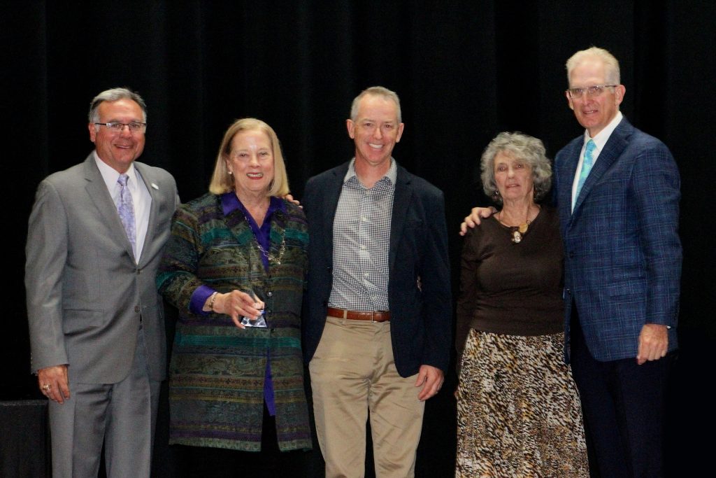 State chamber name Sharon Kelly Baker education leadership award honoree