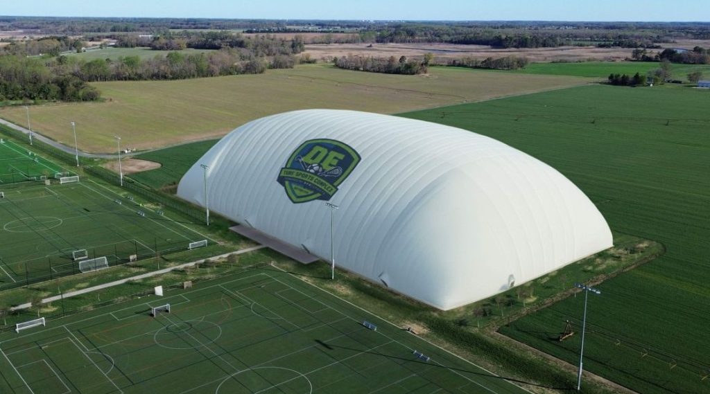 Domed facility highlights major changes at DE Turf